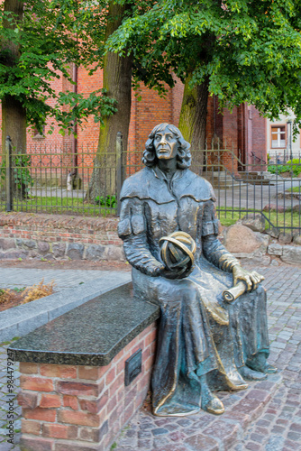 Denkmal für den Astronomen Nikolaus Kopernikus in Allenstein