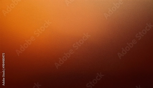 Textured Gradient of Warm Amber and Bronze Tones. Abstract Close-Up with Fine Diagonal Lines Creating a Smooth Metallic Like Surface. Grainy Retro Noise Banner Texture Web Design Copy Space