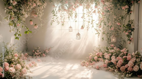 Elegant Floral Arrangement in Soft Light