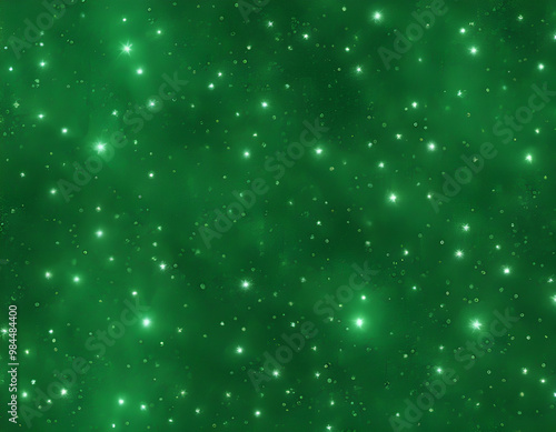 Green glitter texture seamless pattern background