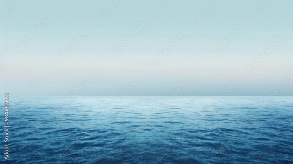 Obraz premium Calm Sea Horizon