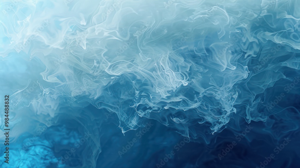 Abstract Blue and White Swirls Abstract Blue and White Swirls