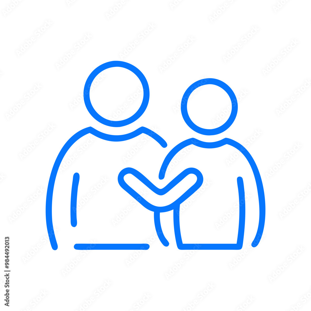 Vector Friend Request Icon, Minimalistic Design Vector Friend Request Icon, Minimalistic Design