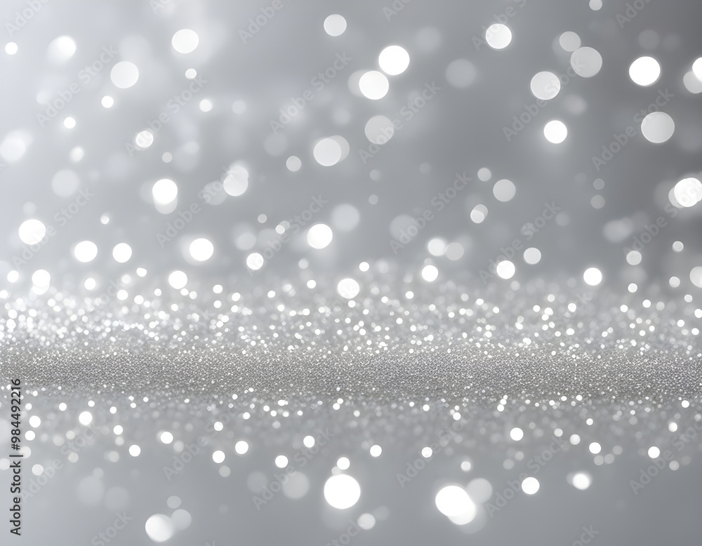 Silver glitter texture background. Silver glitter texture background.
