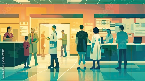Patients and families face challenges when navigating the healthcare system through visualization of medical appointments.