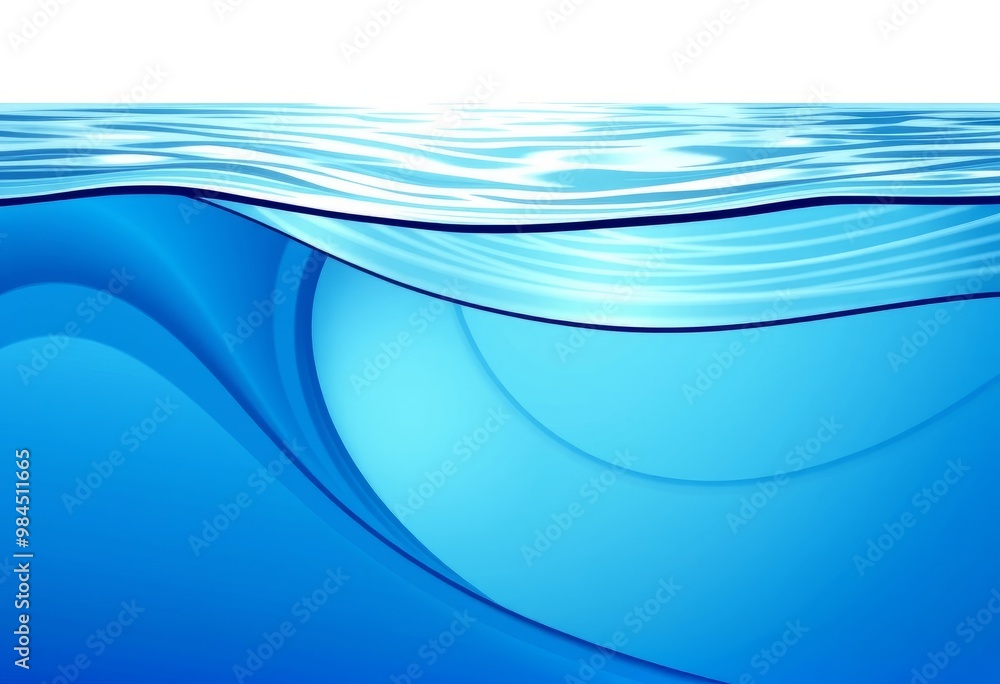 Fototapeta premium Standing Waves Waves that appear to be stationary due to interfe