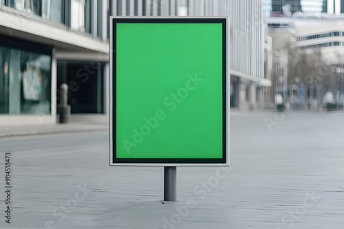 Unique and Attractive Vertical Blank Green Screen | Perfect for Custom Video Editing and Digital Backgrounds