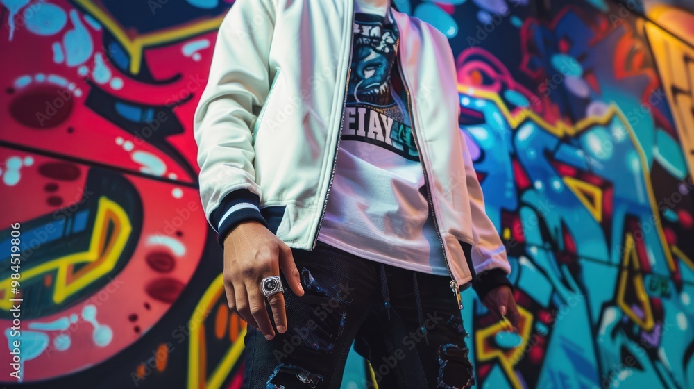 Naklejka premium Urban Fashion Portrait