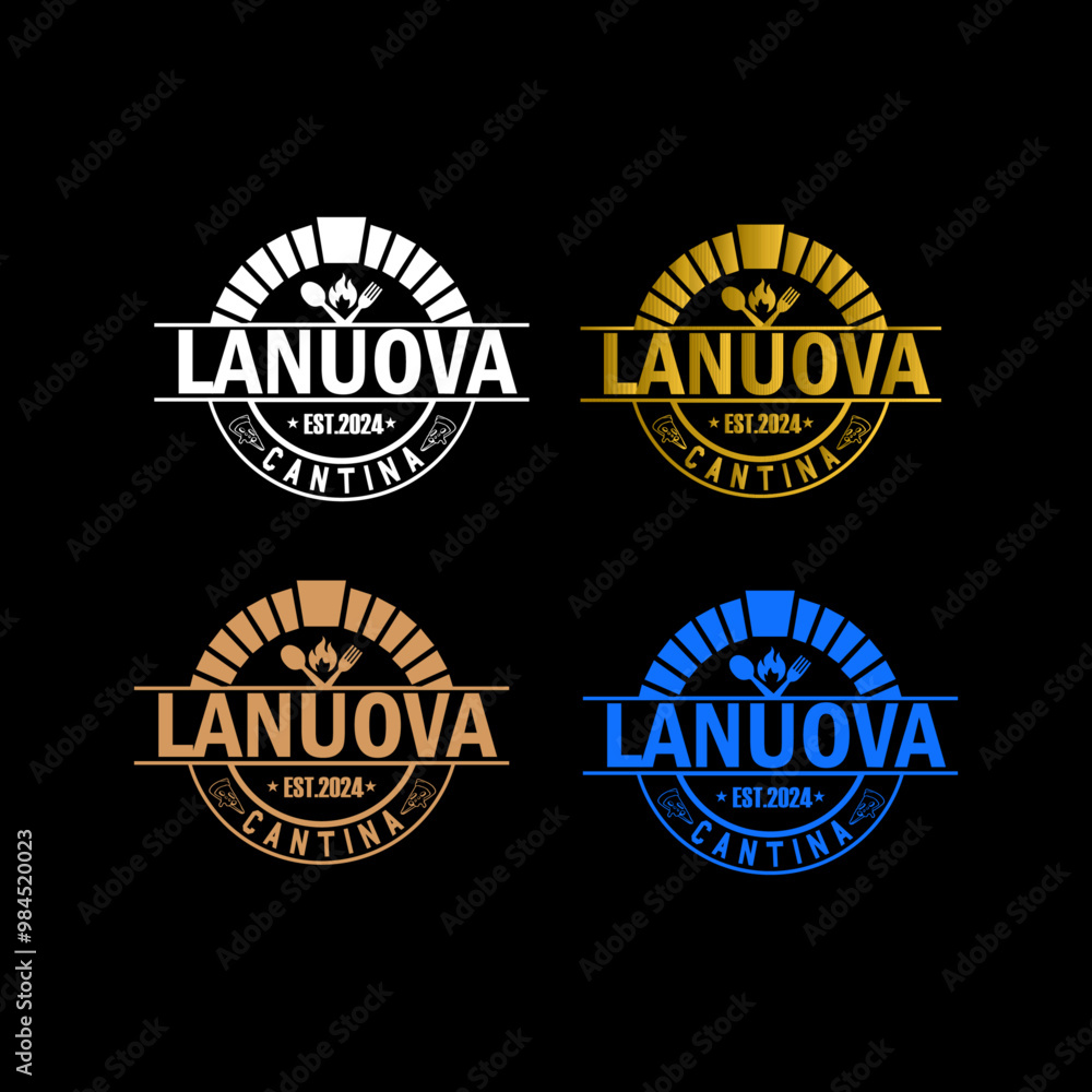 Fototapeta premium TYPOGRAPHY LOGO TYPE LOGO DESIGN VECTOR CUSTOM TEMPLATE