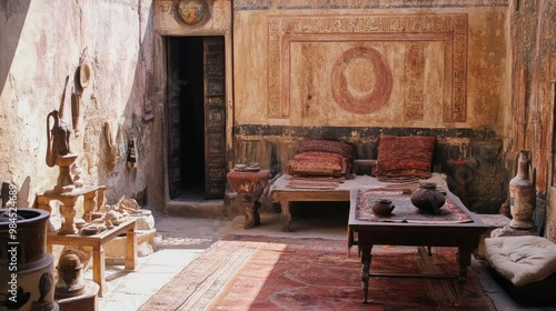 Ancient Egyptian Interior photo