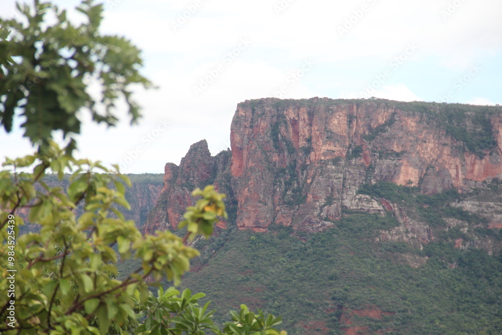 Fototapeta premium paredões da chapada dos guimarães, mato grosso