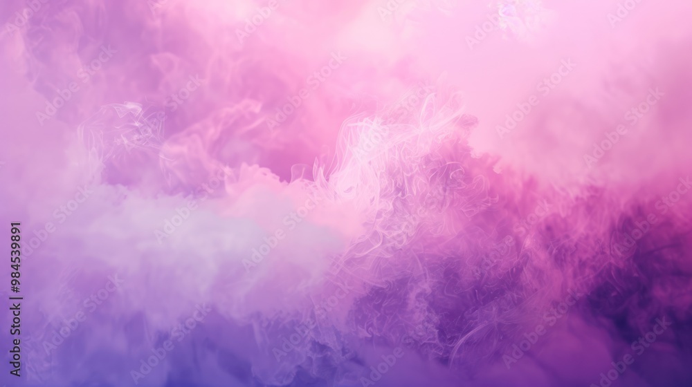 Fototapeta premium Abstract Purple Smoke Background