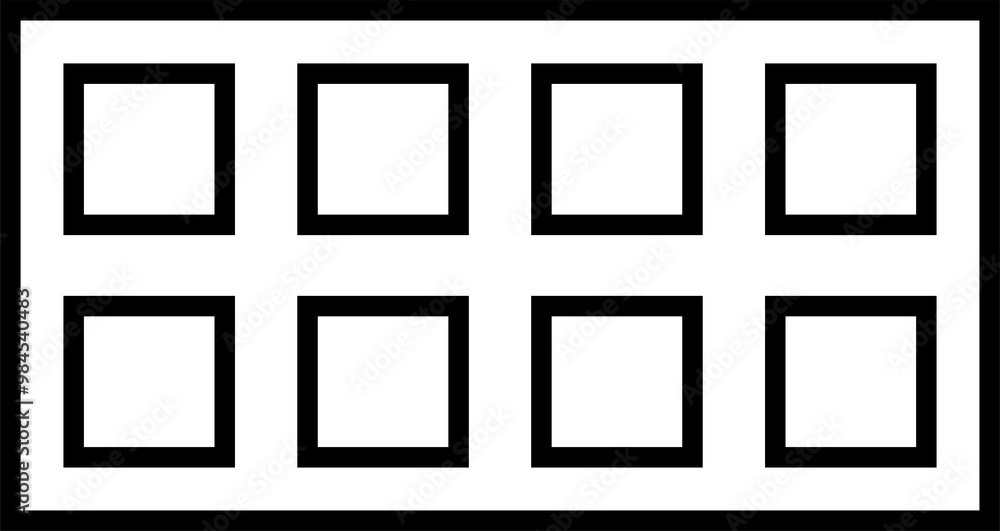 Square shape design. Geometric elements Square shape design. Geometric elements
