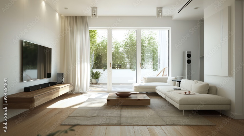 Fototapeta premium Modern Living Room Interior Design