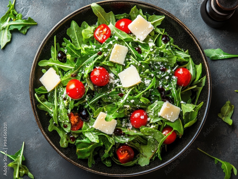 salad with tomatoes salad with tomatoes