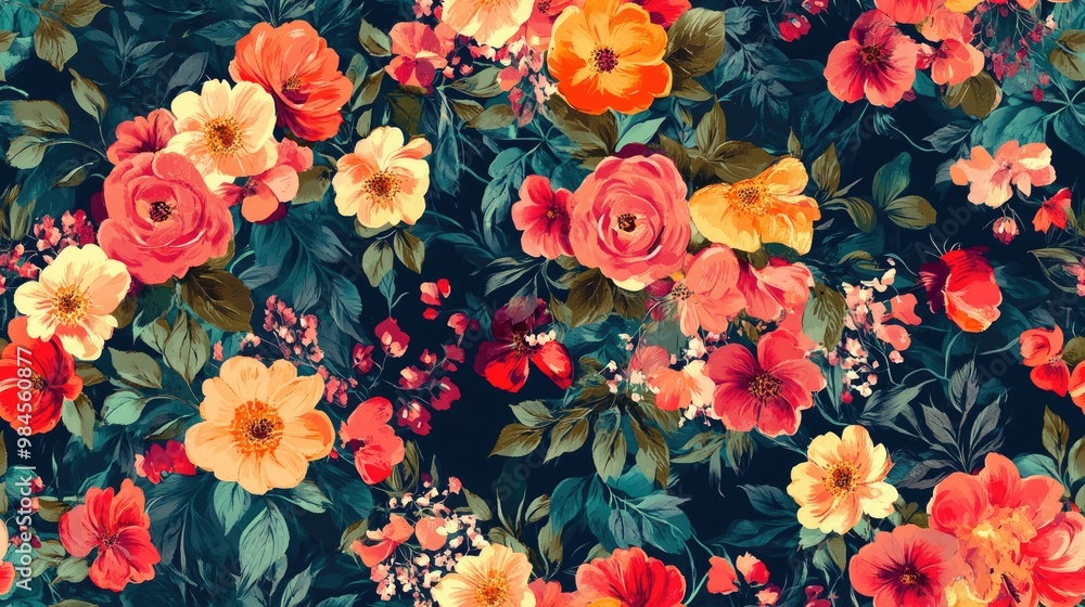 Digital Textile Print Pattern Design Digital Textile Print Pattern Design