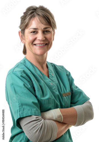 PNG Nurse woman nurse smiling adult.