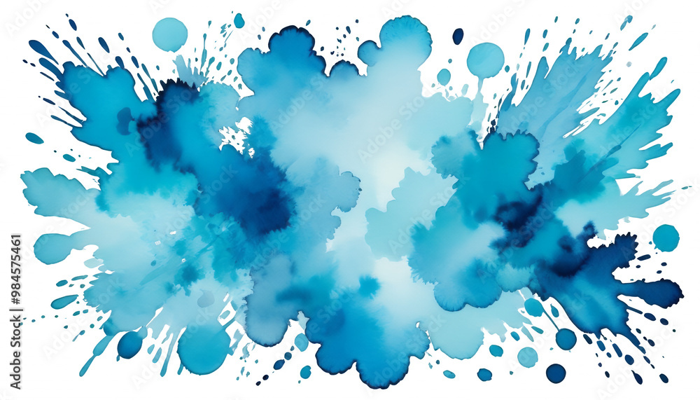 card splash template blue grunge watercolor retro azure tint color splashing textured water color vintage canvas aquarelle background painted abstract design paper light gradient blue background card splash template blue grunge watercolor retro azure tint color splashing textured water color vintage canvas aquarelle background painted abstract design paper light gradient blue background