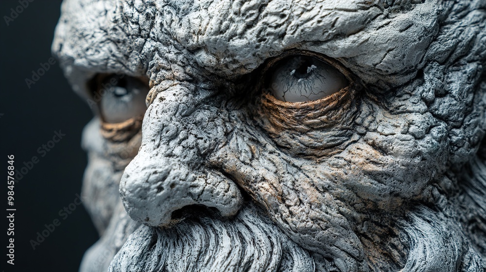 Close Up of a Creepy Old Man's Face Close Up of a Creepy Old Man's Face