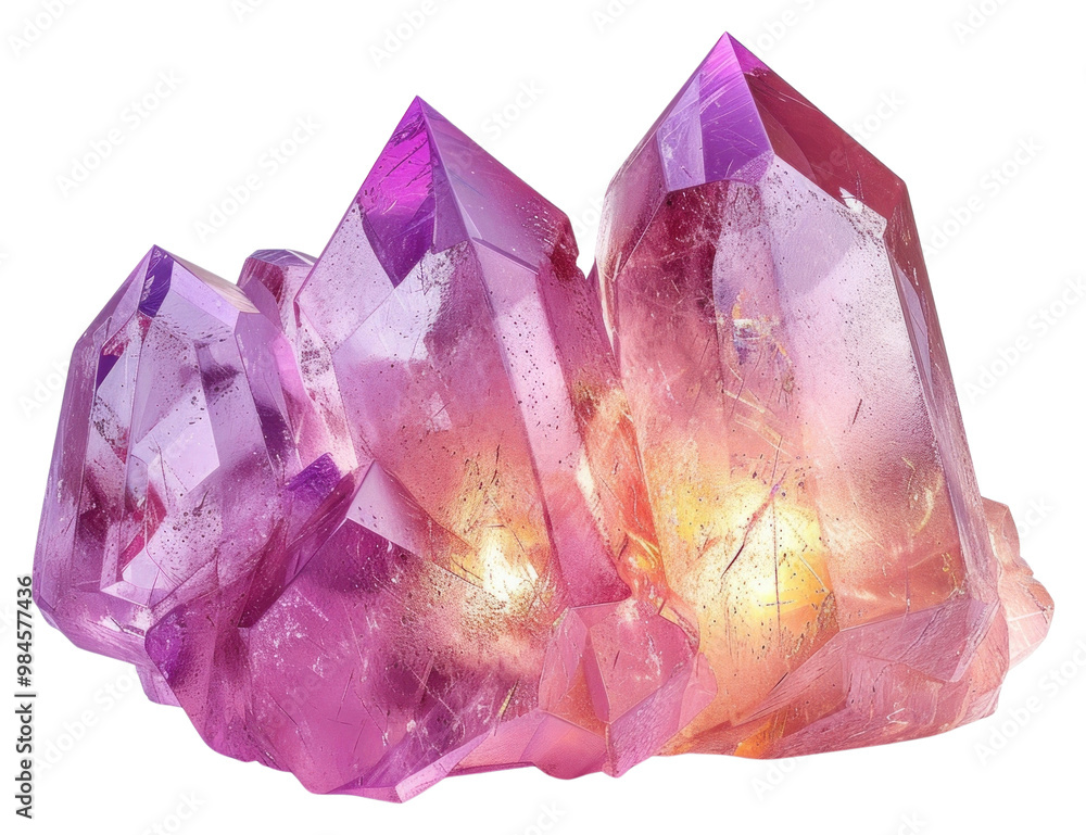 Fototapeta premium PNG Entertainment gemstone crystal amethyst.