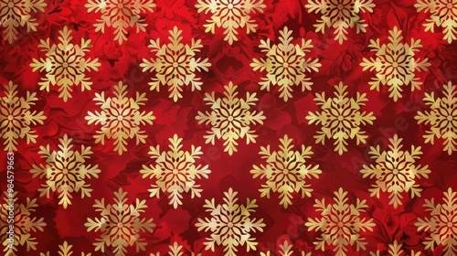 Seamless Christmas Gift Wrapping Paper Pattern Texture Wallpaper