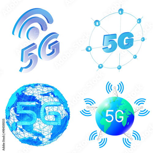 set of icons