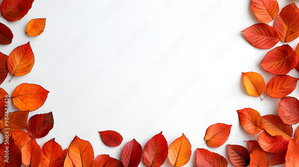 autumn leaves frame autumn leaves frame