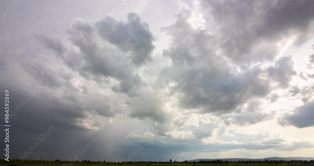 Timelapse scene cloud sunset in stormer Timelapse scene cloud sunset in stormer