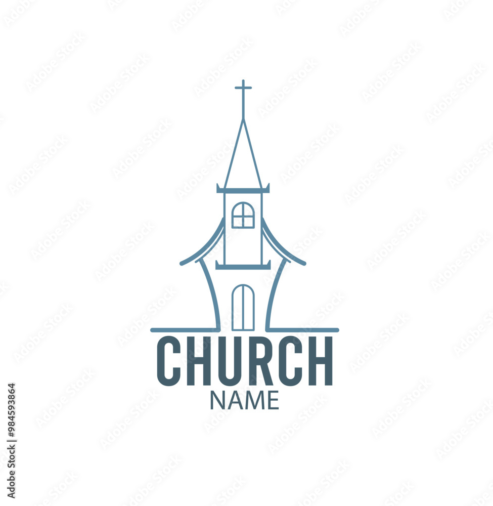 vector church logo, building, unique, simple, eps 10 vector church logo, building, unique, simple, eps 10