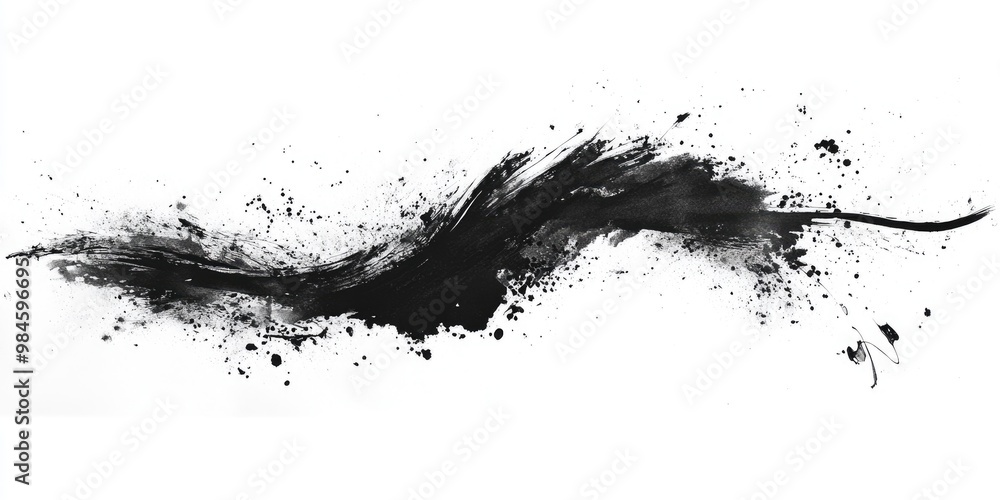 Grunge style black ink line art illustration on a white background ideal for contemporary design projects or artistic representations Grunge style black ink line art illustration on a white background ideal for contemporary design projects or artistic representations