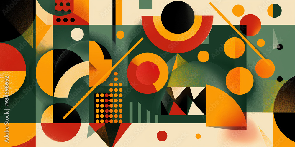 Abstract background for Black History Month. Celebrated every February in the U.S. and Canada Abstract background for Black History Month. Celebrated every February in the U.S. and Canada