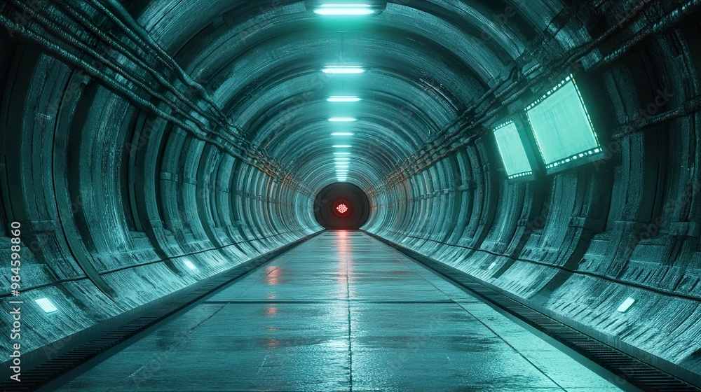 Futuristic Tunnel: Sci-Fi Architecture and Design Futuristic Tunnel: Sci-Fi Architecture and Design