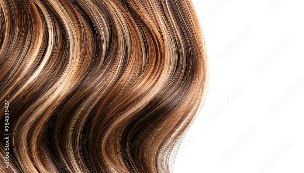 Captivating close-up of luxurious, wavy hair showcasing glossy strands and rich, warm hues. Perfect for beauty and fashion themes. Captivating close-up of luxurious, wavy hair showcasing glossy strands and rich, warm hues. Perfect for beauty and fashion themes.