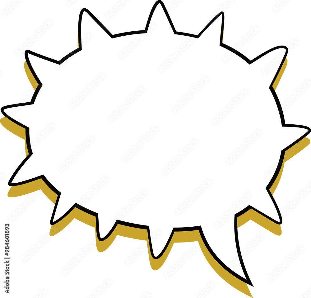 White speech bubble with transparent background White speech bubble with transparent background