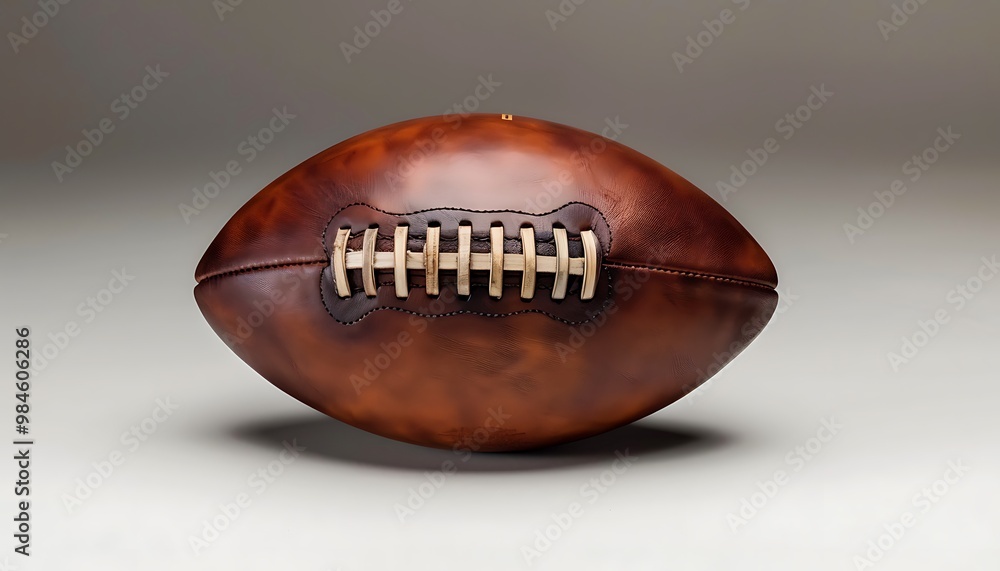 Rugby ball isolated on white background Rugby ball isolated on white background