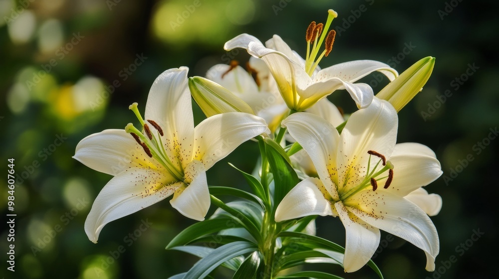 Lilium: flowering plant genus Lilium: flowering plant genus