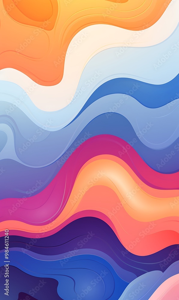 Abstract fluid background with liquid marble texture
