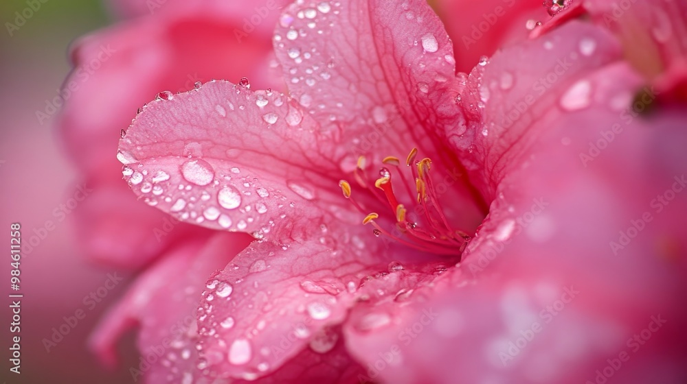 Dewy Azalea bloom Dewy Azalea bloom