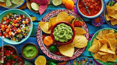 Wallpaper Mural Vibrant Mexican Cuisine: A Fiesta of Flavors and Colors Torontodigital.ca