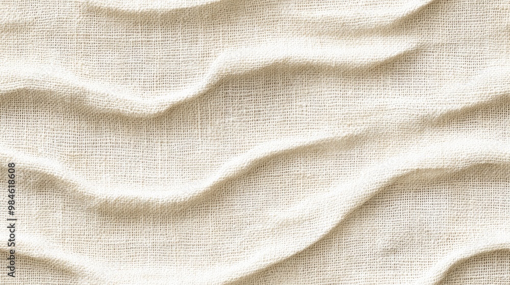 Minimal ecru jute wavy stripe texture pattern Two tone washed beach decor background Modern rustic sand color design Seamless distressed striped pattern for shabby chic coastal living Minimal ecru jute wavy stripe texture pattern Two tone washed beach decor background Modern rustic sand color design Seamless distressed striped pattern for shabby chic coastal living