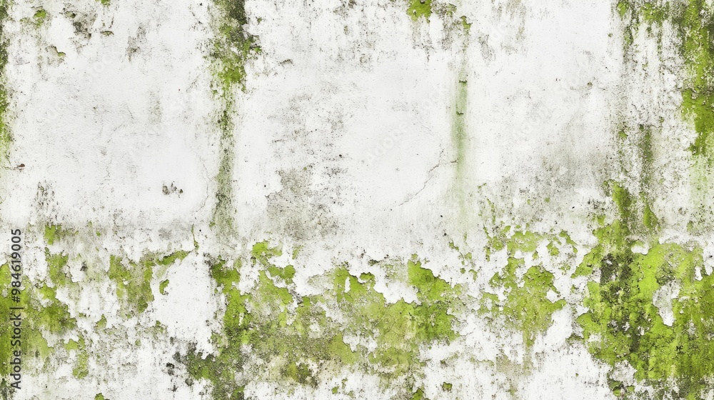 Lime colored grunge texture of a white concrete wall Lime colored grunge texture of a white concrete wall