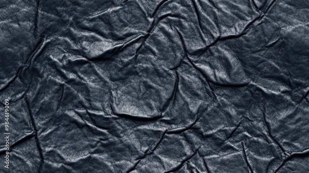 Fototapeta premium Grey artificial leather texture with abstract background for design purposes