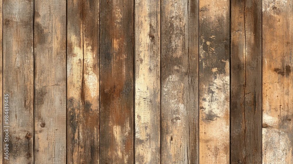 Aged wood plank texture in brown tones Aged wood plank texture in brown tones