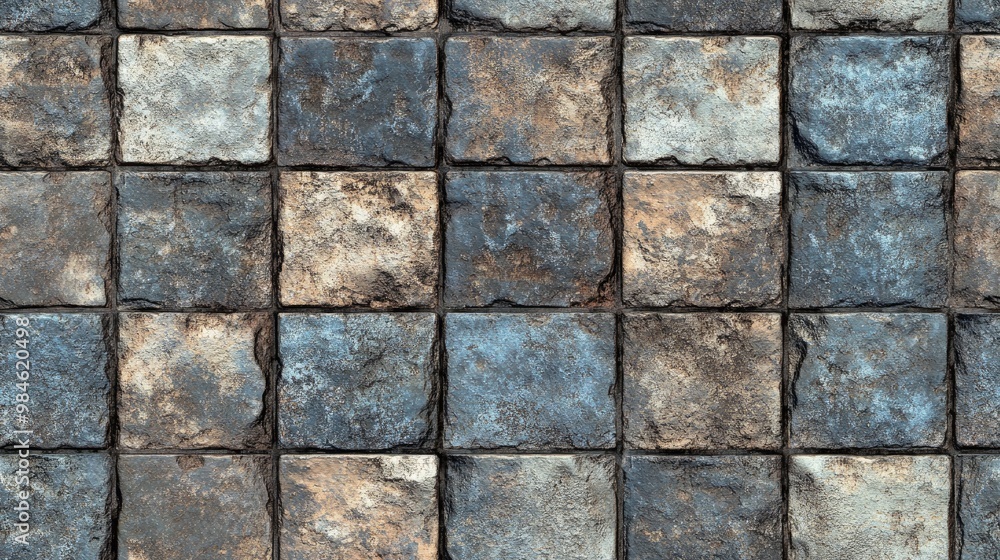 Fototapeta premium Seamless high resolution texture tiles