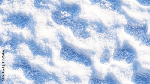 Seamless snow surface texture