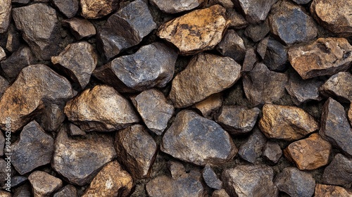 Gravel stone texture background photo