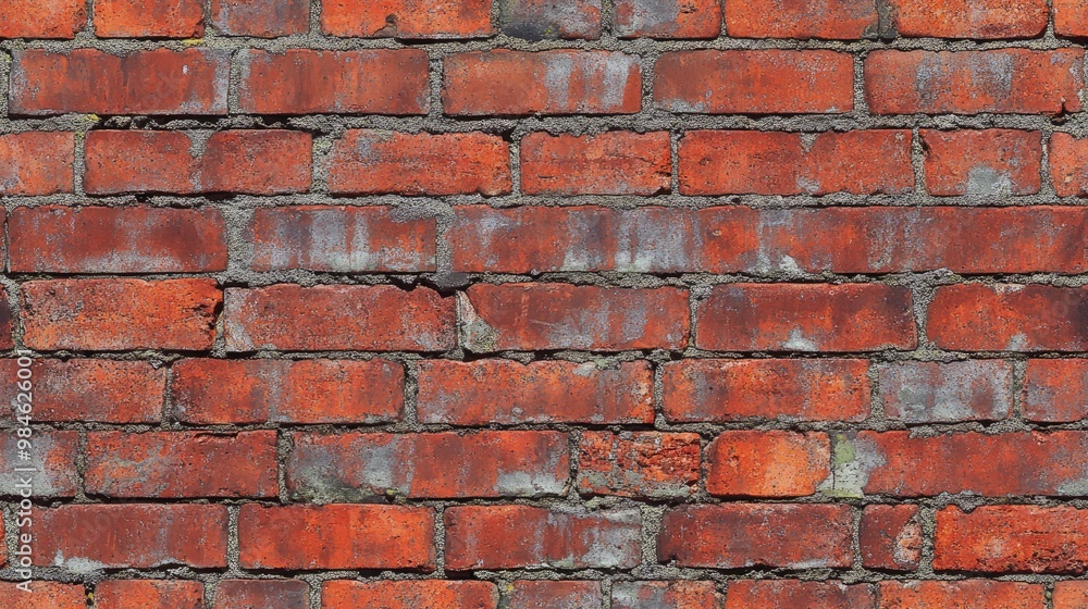 Red brick wall Red brick wall