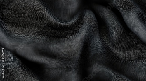 Abstract background featuring dark fabric textures