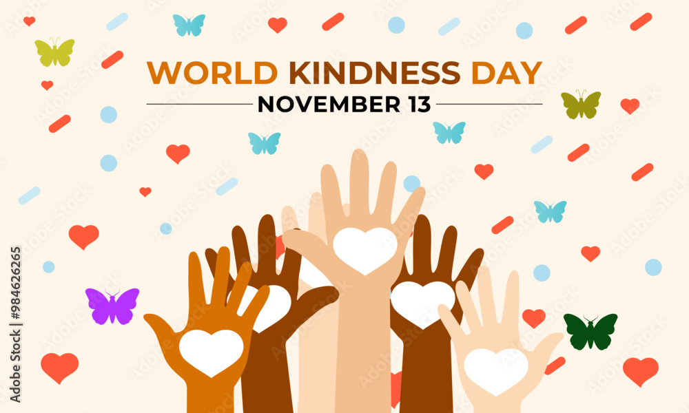 World Kindness Day Vector Illustration on November 13. Hand with Earth and Love for Charitable Assistance Banner, poster and background design template. eps 10. World Kindness Day Vector Illustration on November 13. Hand with Earth and Love for Charitable Assistance Banner, poster and background design template. eps 10.