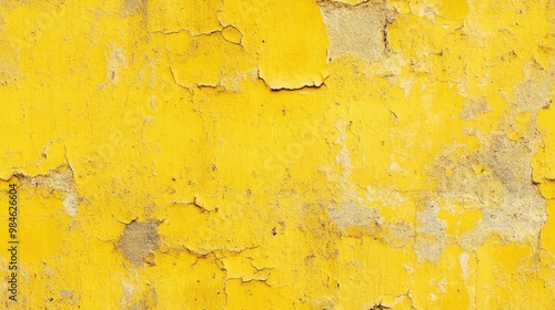 Close up yellow wall texture for a vintage background Surface of cement wall texture for background use Rusty wall texture for background Wall pattern for background use photo